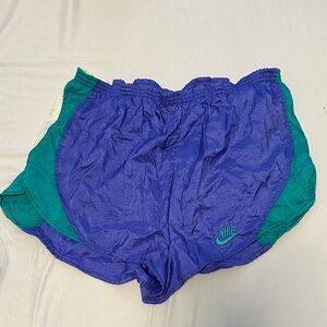 Nike Blue and Teal Running Shorts